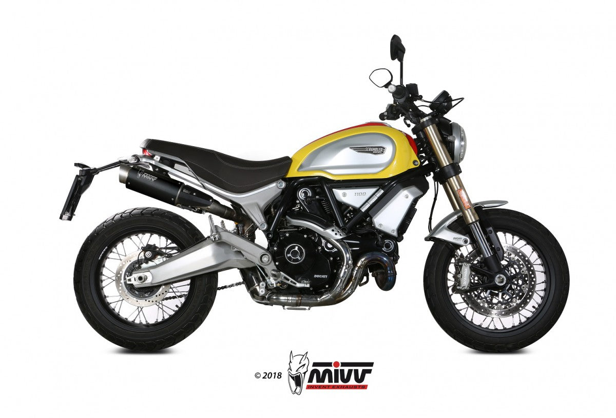 MIVV Ducati scrambler 1100 (18-) GP PRO black