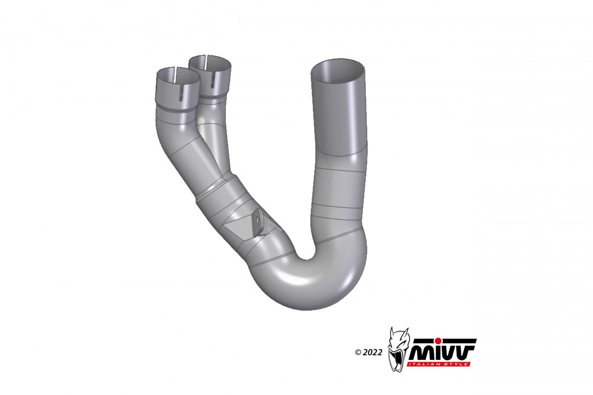 No-Kat Pipe Mivv hypermotard 950 21-