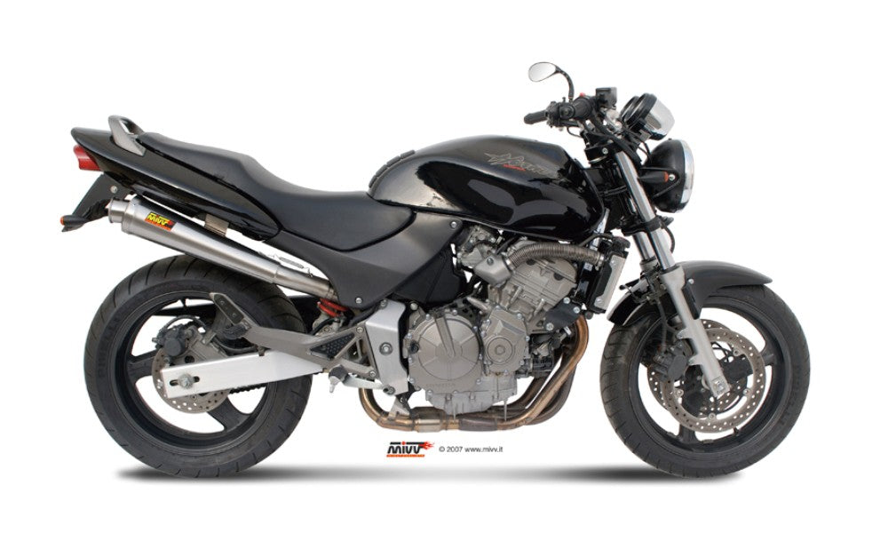MIVV Honda hornet 600 98-02 X-cone inox