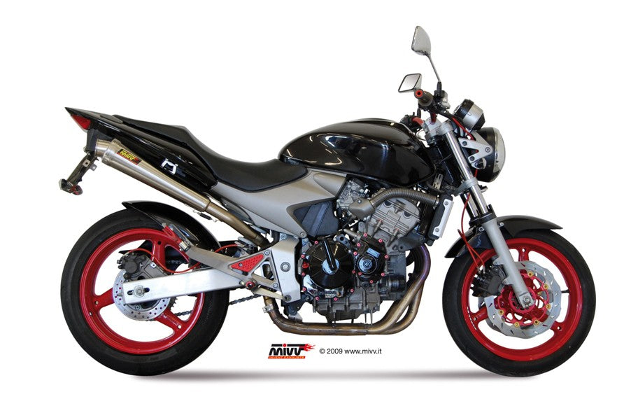 MIVV Honda hornet 600 03-06 X-cone inox