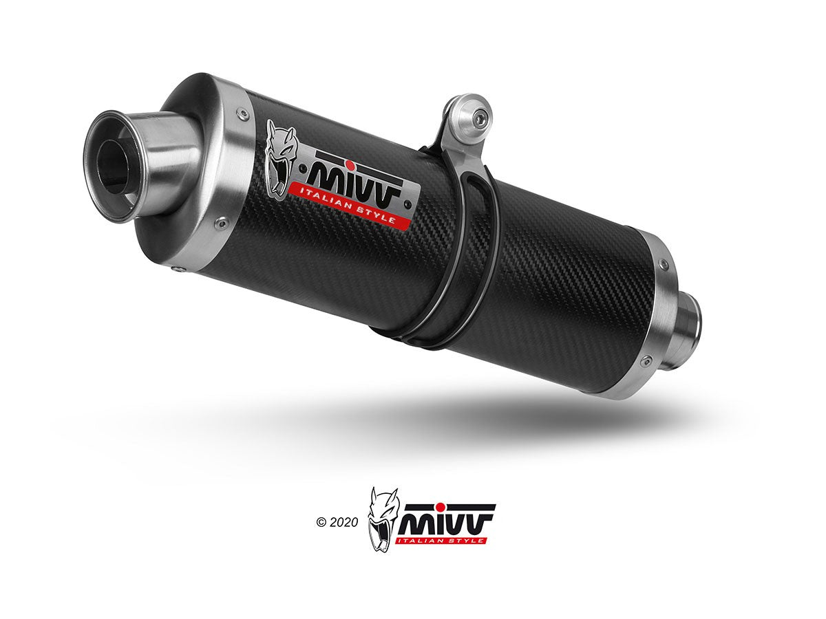 MIVV Honda XRV 750 africa twin 93- oval carbon