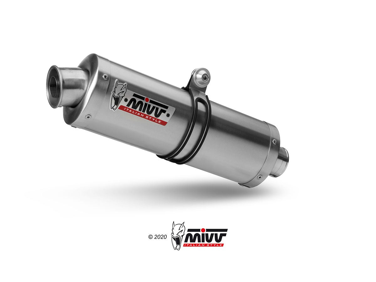MIVV Honda XRV 750 africa twin 93- oval inox