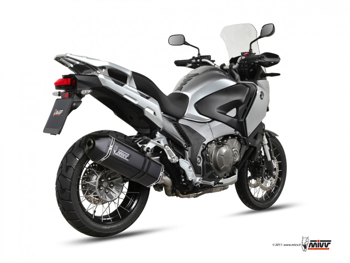 MIVV Honda crosstourer 12- speed edge black inox (C)