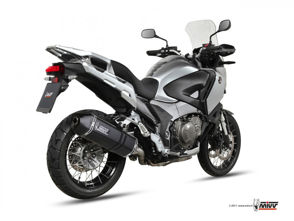 MIVV Honda crosstourer 12- speed edge black inox (C)