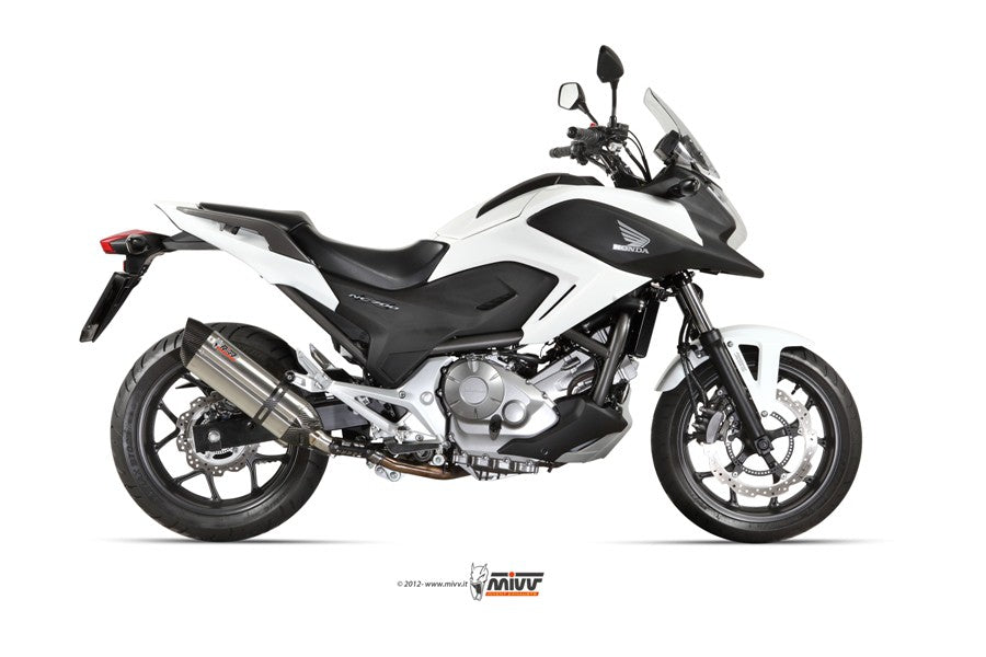 MIVV Honda integra/nc S/X 700/750 12- suono inox (C)