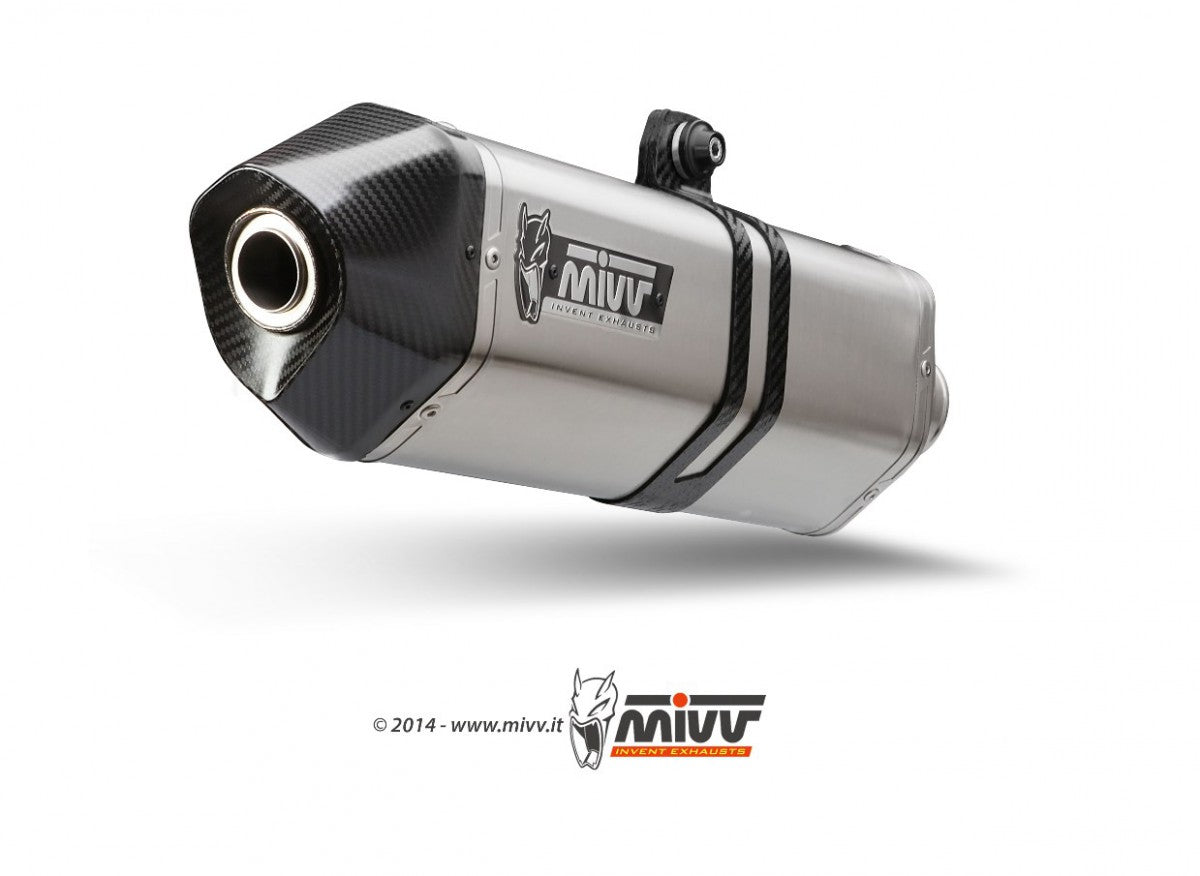 MIVV Honda 800 crossrunner (15-) speed edge inox (C)
