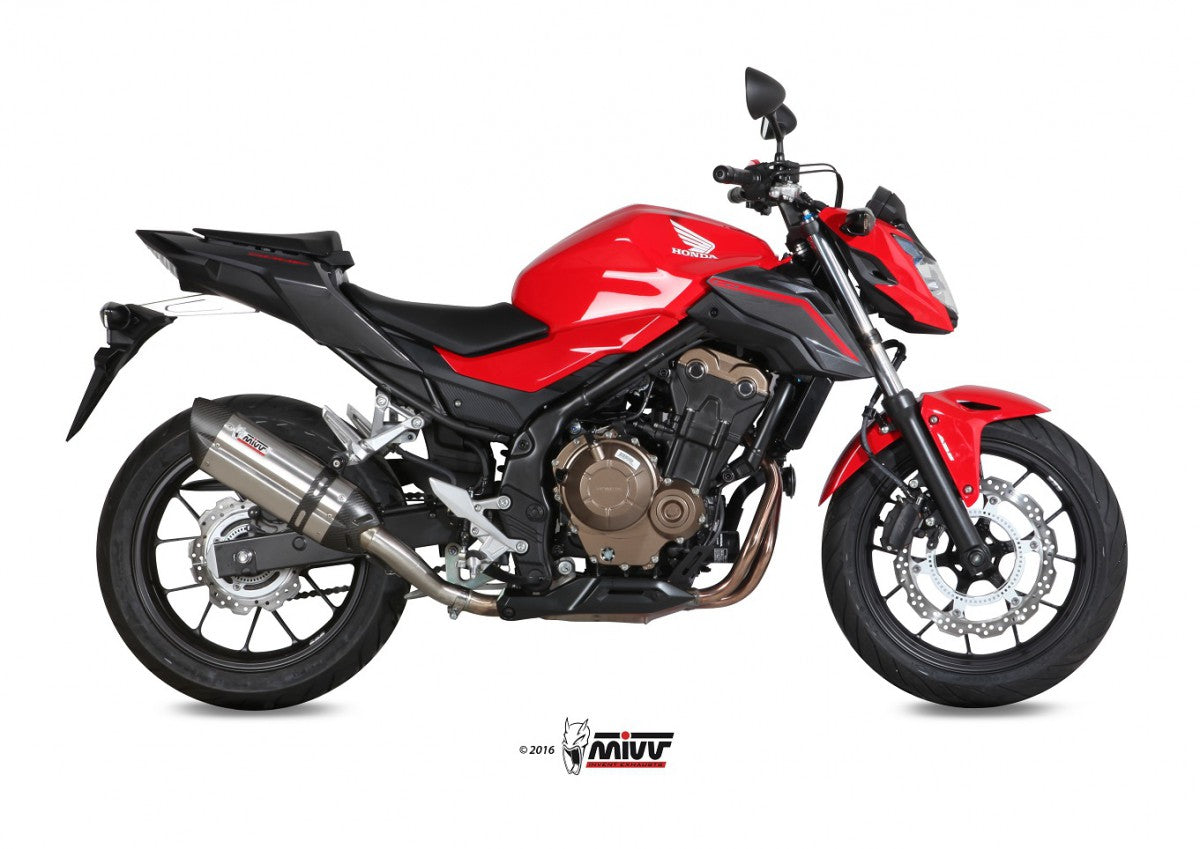 MIVV Slip-on honda CB 500 F (16-18) suono inox