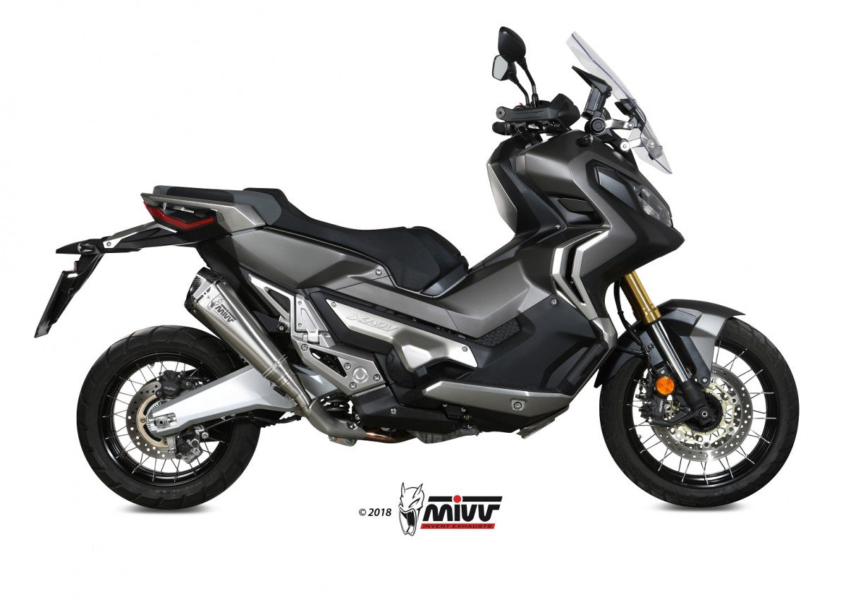 MIVV Slip-on honda x-adv 17- delta race inox