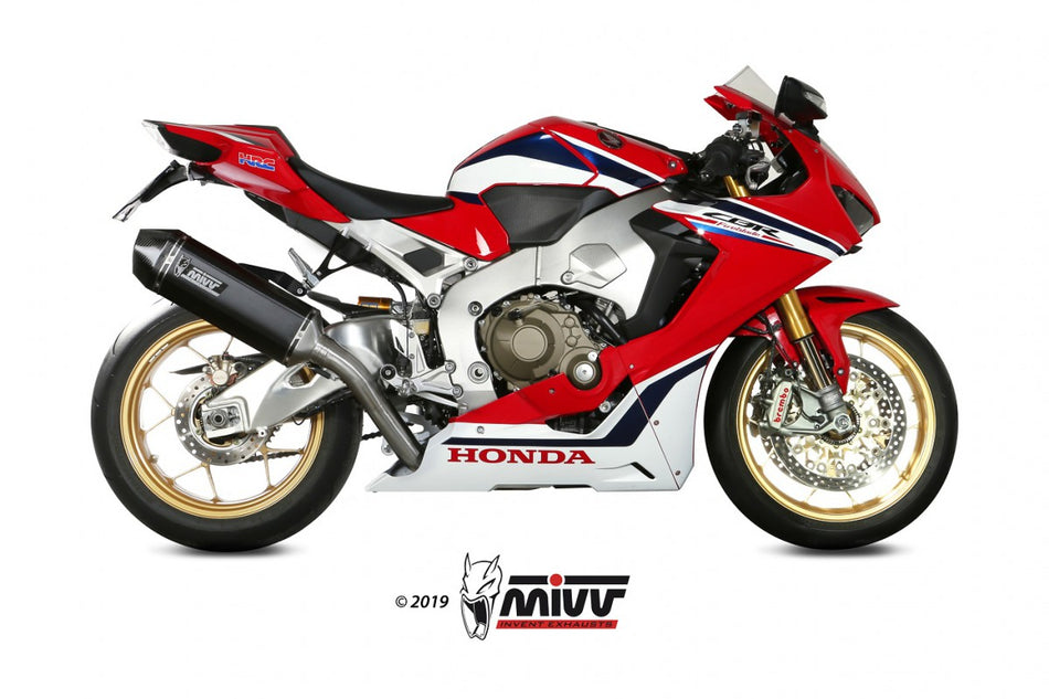 MIVV Honda CBR 1000 RR 17-19 speed edge steel black