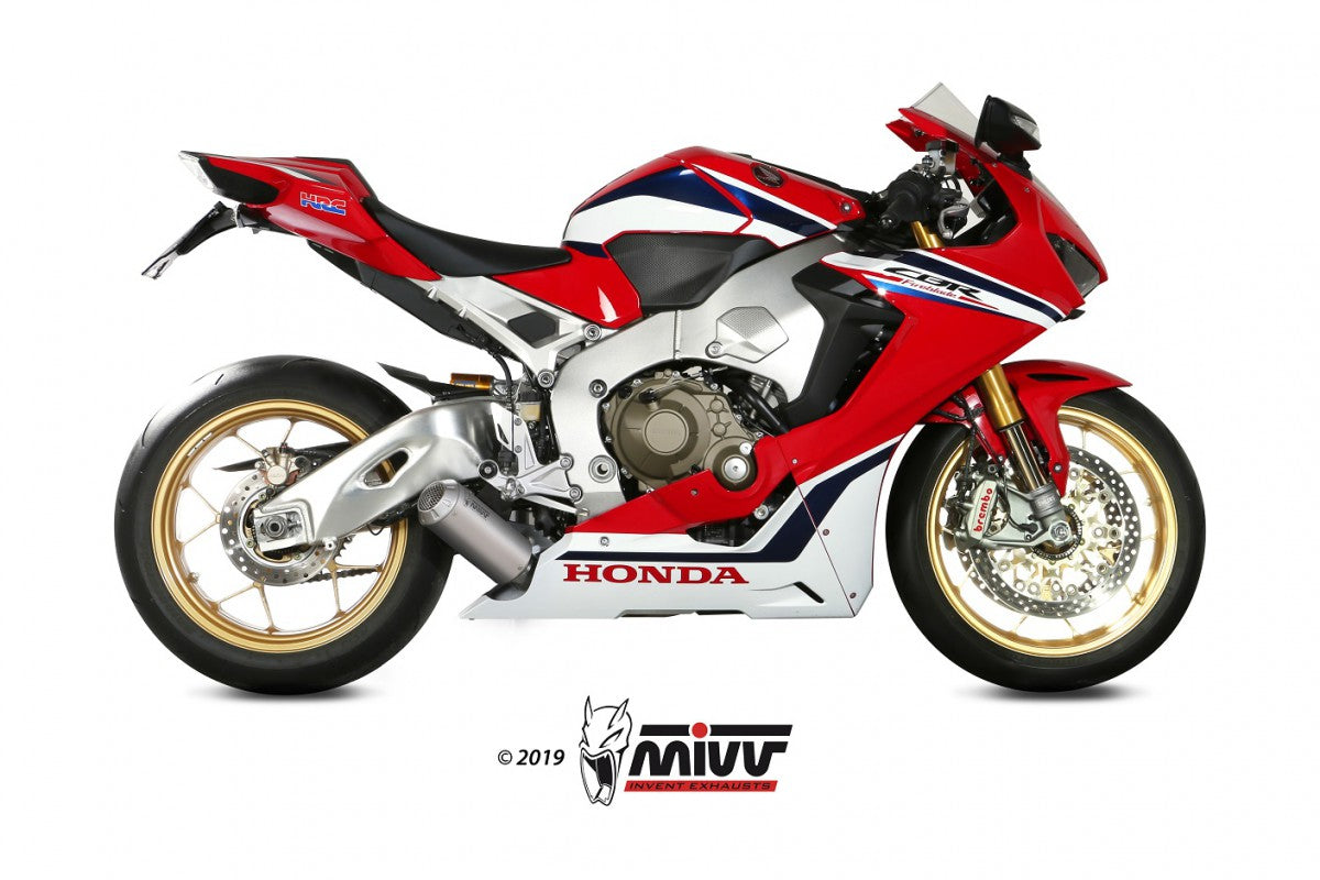 MIVV Honda CBR 1000 RR 17-19 MK3 inox LOW