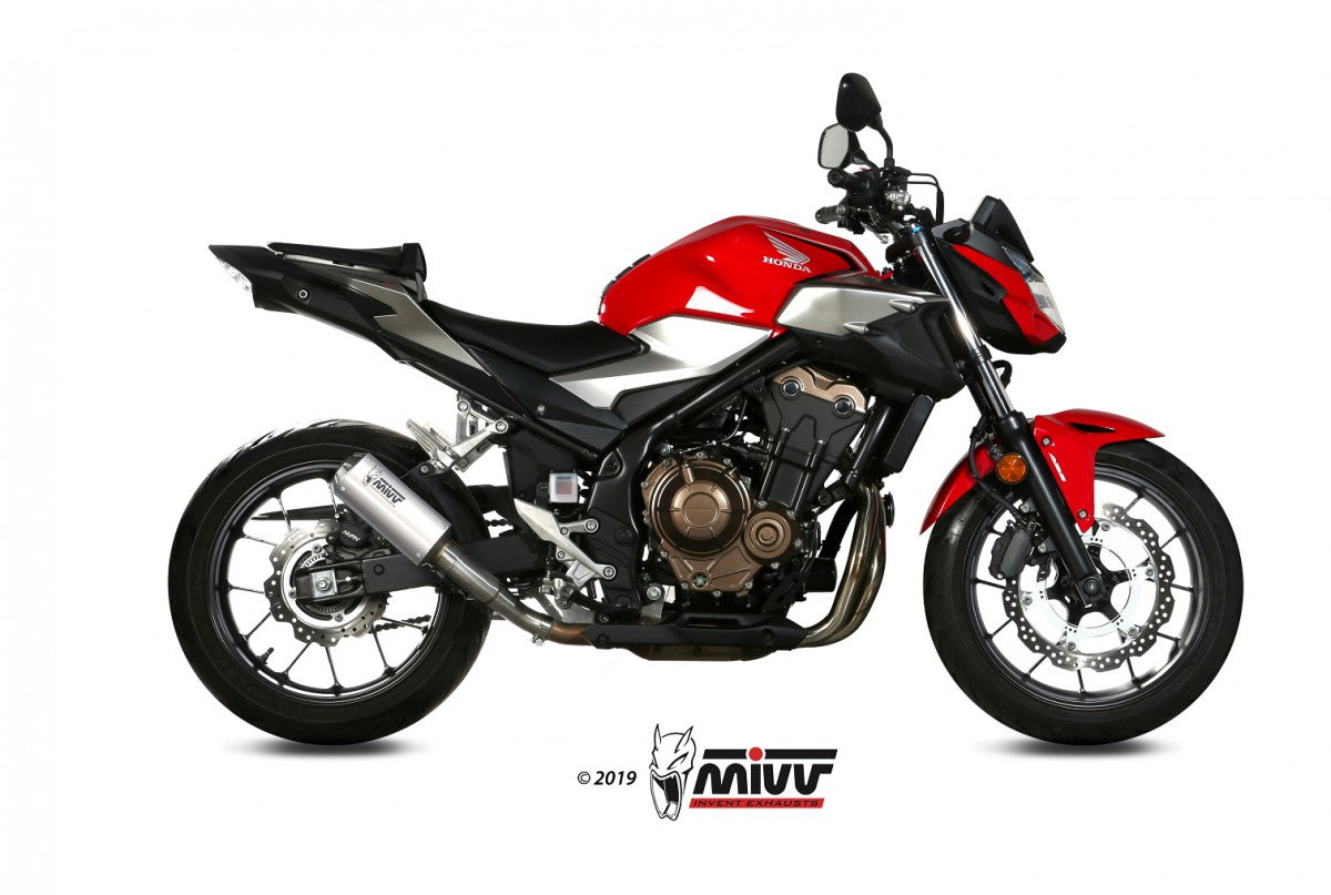 MIVV Slip-on honda CB 500 F 19- MK3 inox