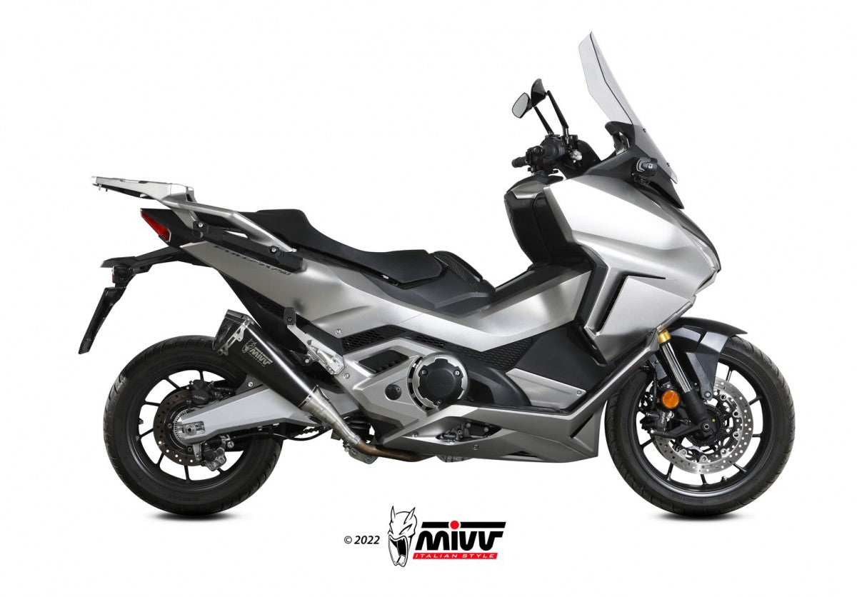 Eksosanlegg Mivv Forza 750 21- Delta Race Steel Black