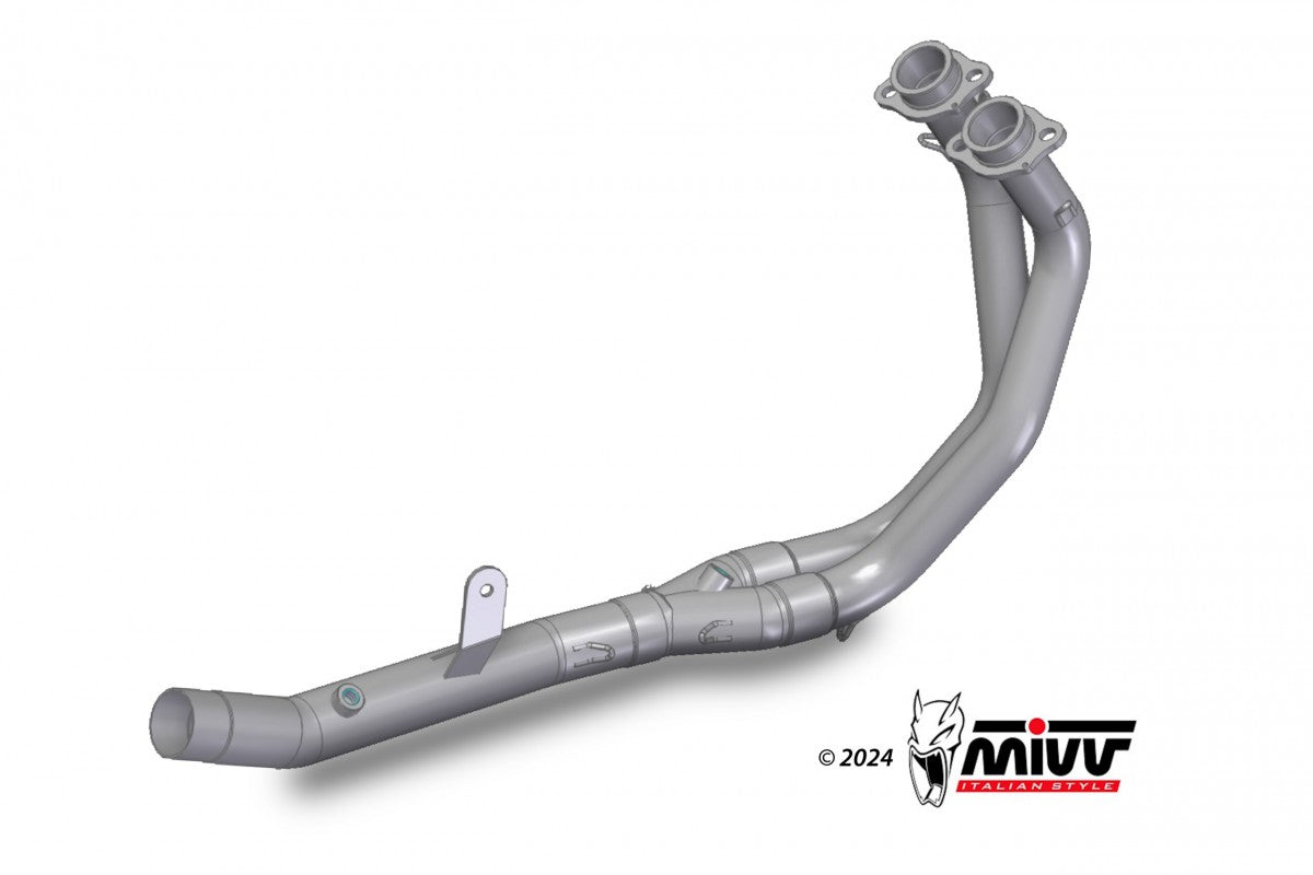 MIVV Honda cbr/cb 500 hornet 24- Link-pipe No Kat
