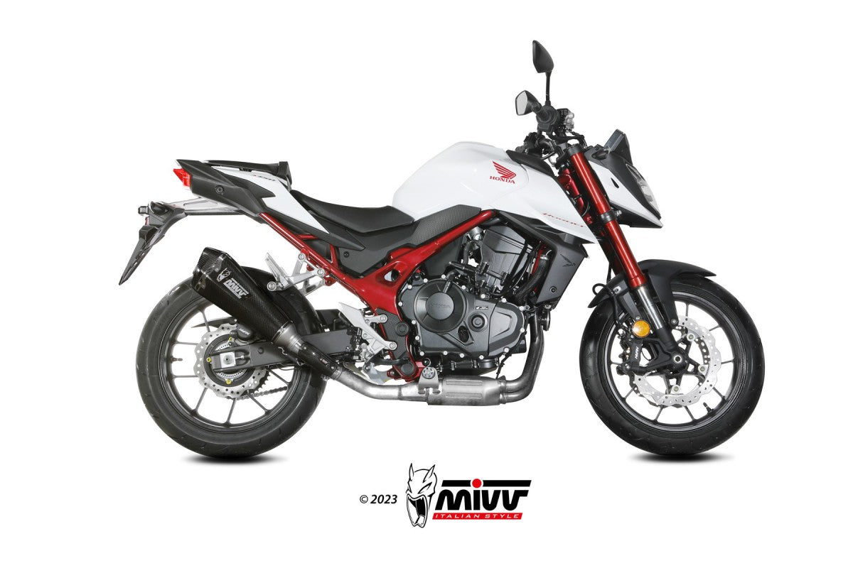 MIVV Slip-on honda CB 750 Hornet 23- delta race carbon