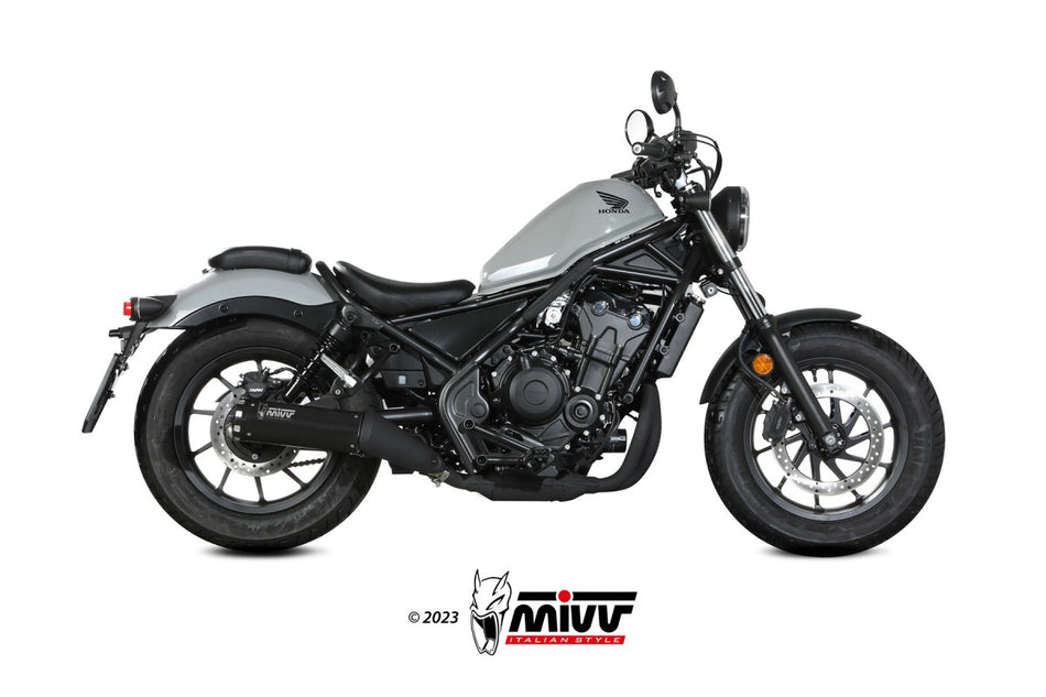 Slip-on Mivv Honda CMX 500 22- HR-1 steel black