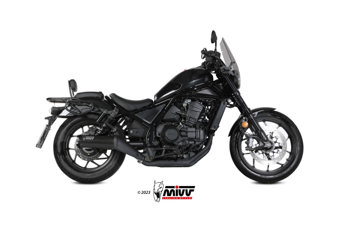 Slip-on Mivv Honda CMX 1100 22-24 HR-1 steel black