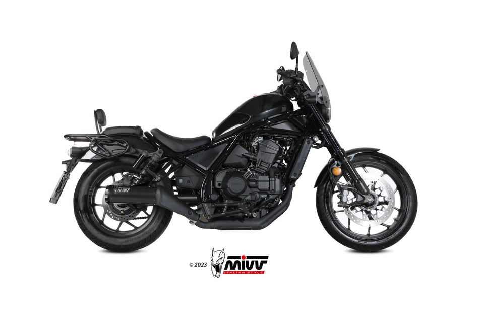 Slip-on Mivv Honda CMX 1100 22-24 HR-1 steel black