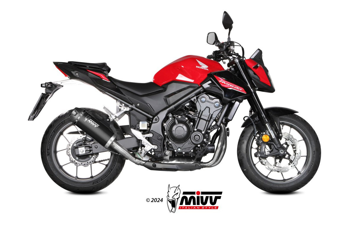MIVV Honda CB hornet 500 24- AK-1 steel black