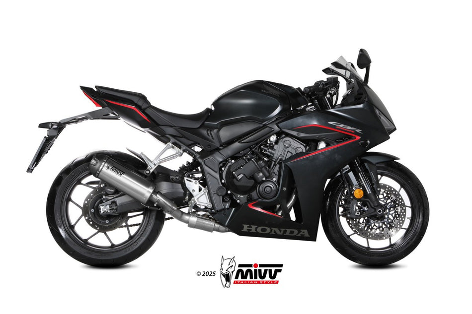 Eksosanlegg Mivv CBR/CB650R 24- Kompl 4x2x1 AK-1 titan (C)