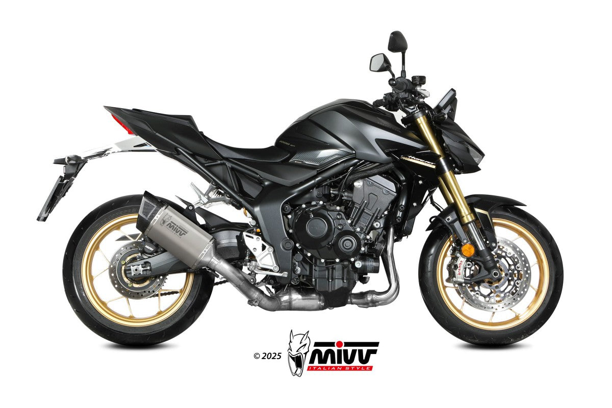 MIVV Slip-On honda CB hornet 1000 24- SR-1 titan