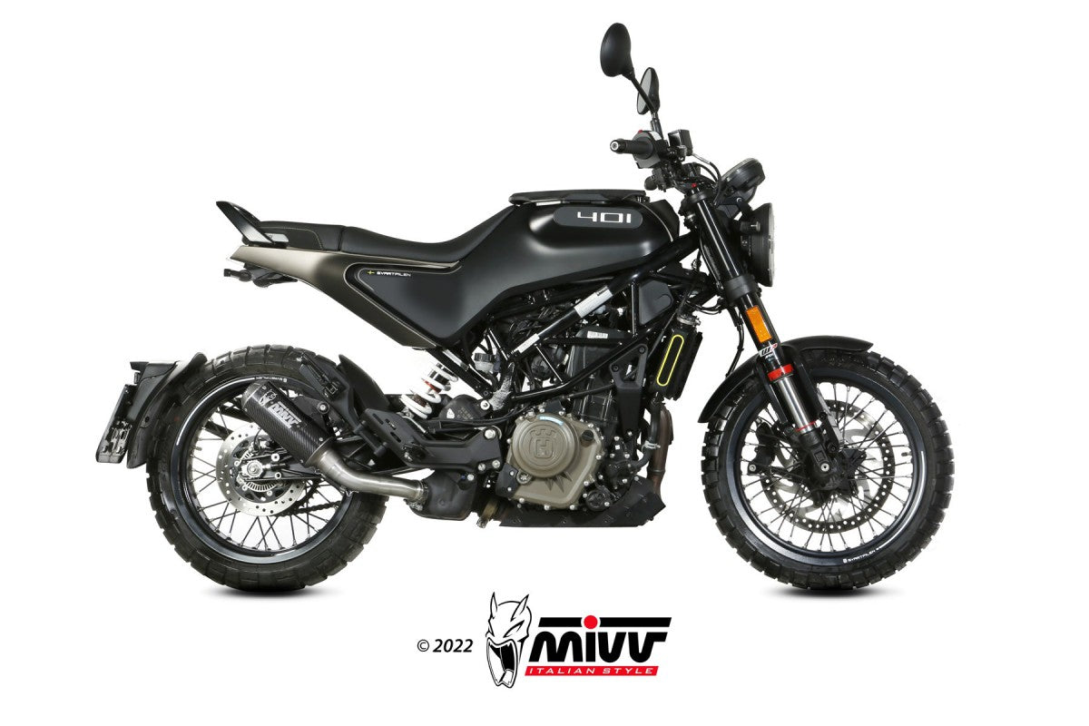 MIVV Husqvarna svartpilen/vitpilen 401 21- MK3 carbon