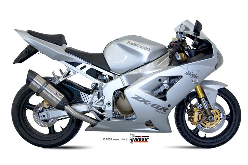 MIVV Kawasaki ZX-6 RR 03-04 suono inox (C)