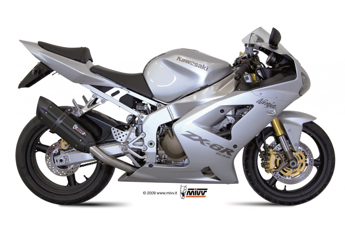 MIVV Kawasaki ZX-6 RR 03-04 suono steel black