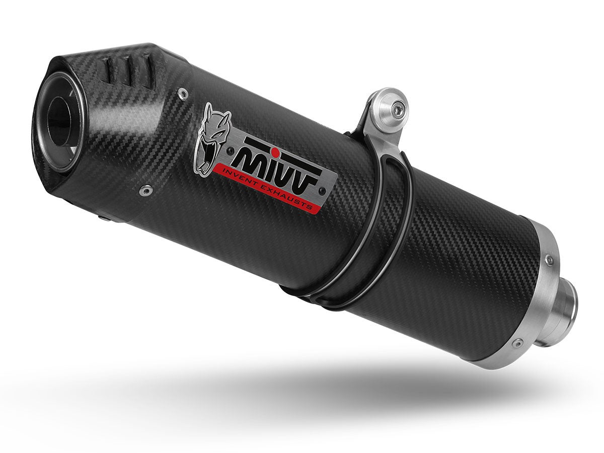 MIVV Kawasaki Z 750 (07-) oval EVO carbon (C)