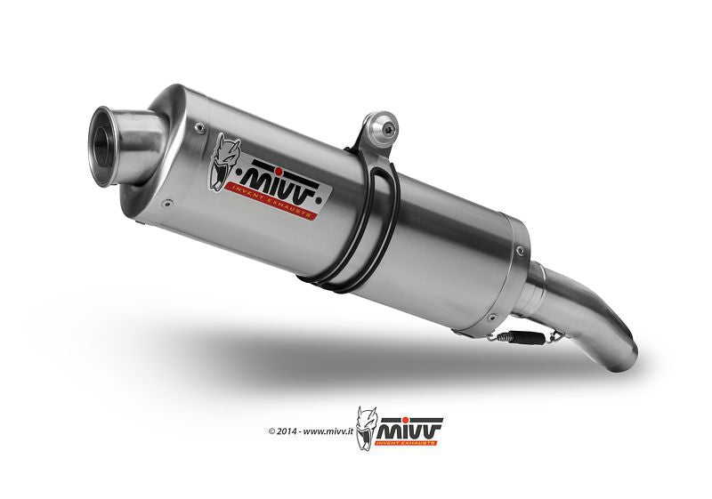 MIVV Kawasaki Z 750 07- oval inox