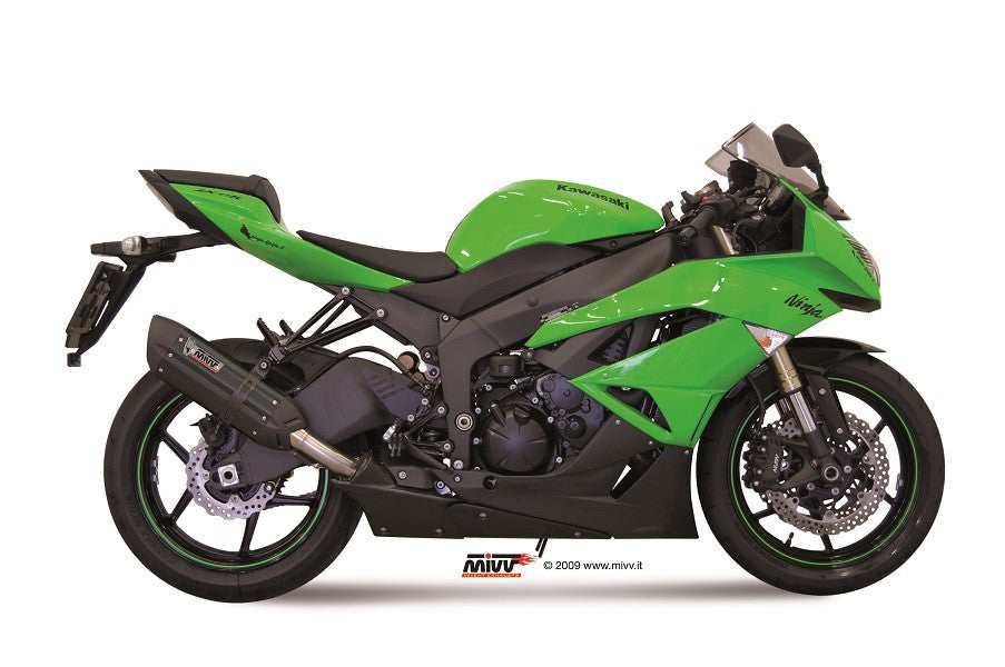 MIVV Kawasaki ZX-6 R 09- suono steel black