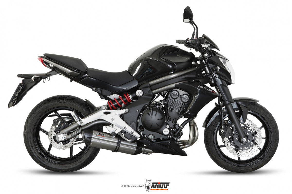 MIVV Kawasaki ER-6N/F 12- Kompl 2/1 suono inox (C)