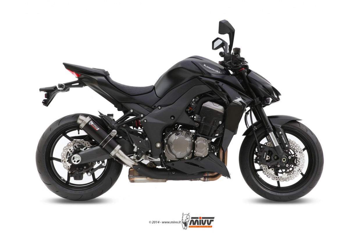 MIVV Kawasaki Z 1000 (14-) GP steel black