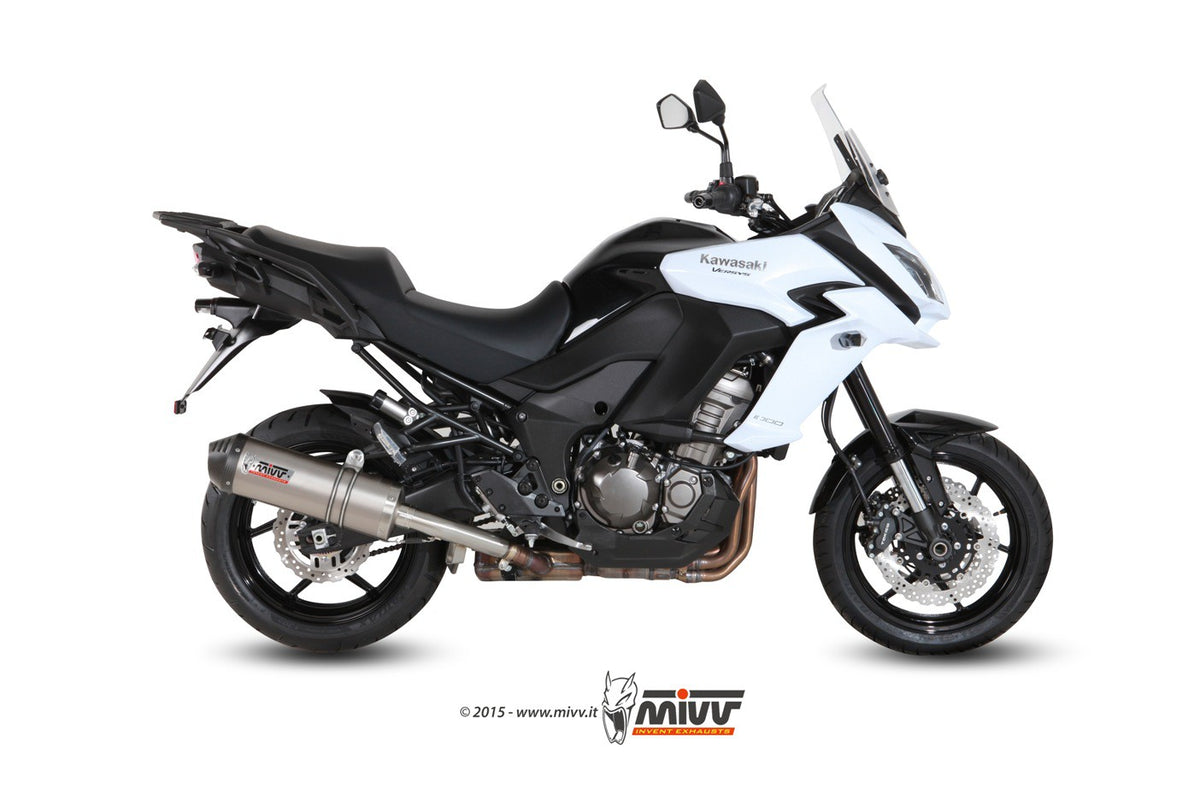 MIVV Kawasaki Versys 1000 15-18 oval titan (C)