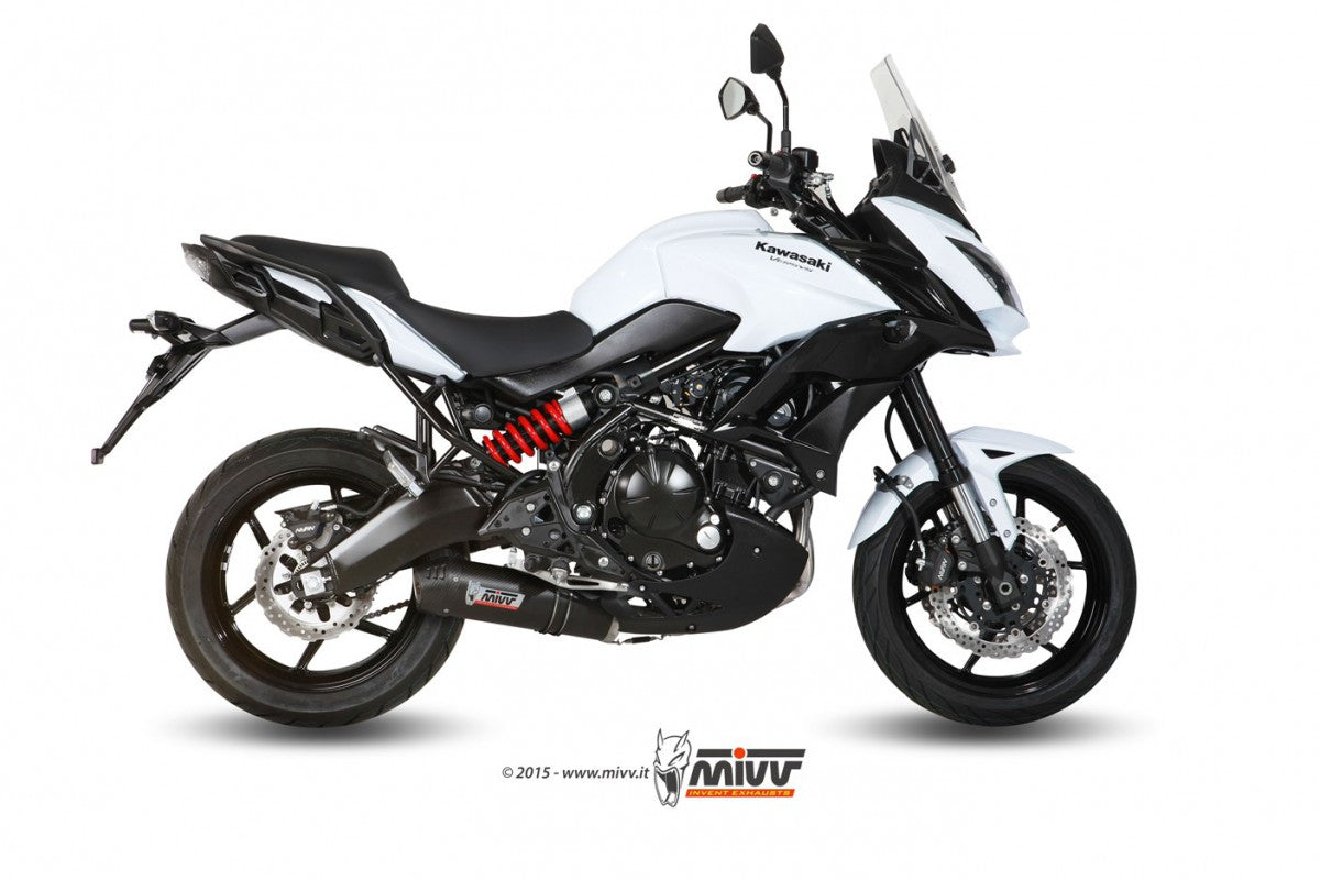 MIVV Kawasaki versys 650 (15-20) Kompl 2x1 oval carbon (C)