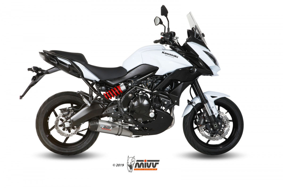 MIVV Kawasaki versys 650 (15-20) Kompl 2x1 oval titan (C)
