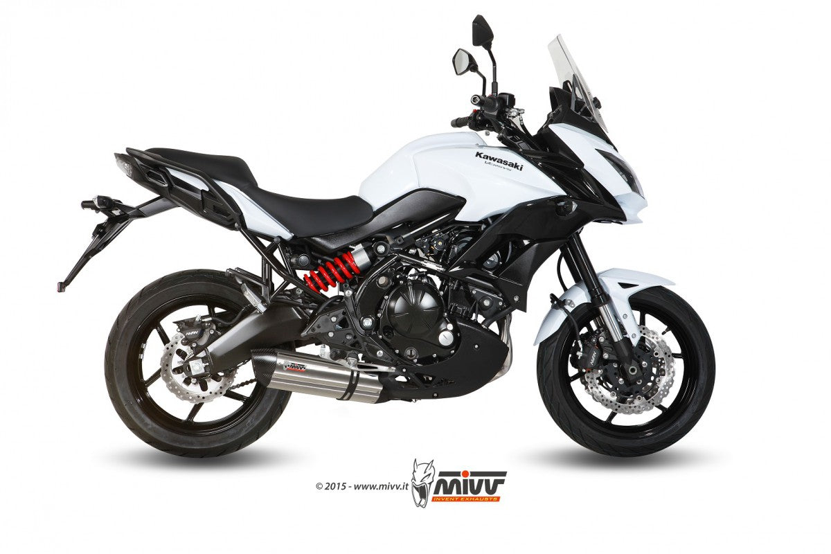 MIVV Kawasaki versys 650 (15-20) Kompl 2x1 suono inox (C)