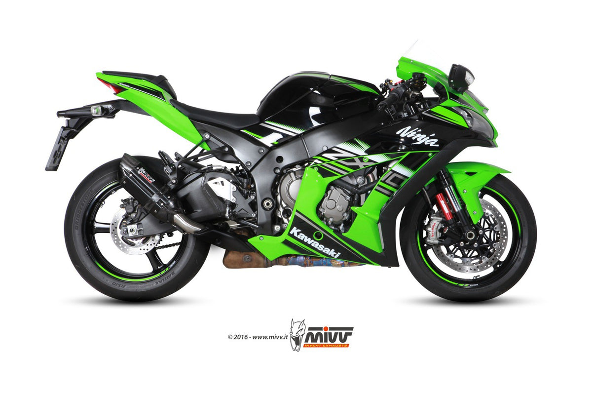 MIVV Kawasaki ZX-10 R 16- suono Steel Black (C)