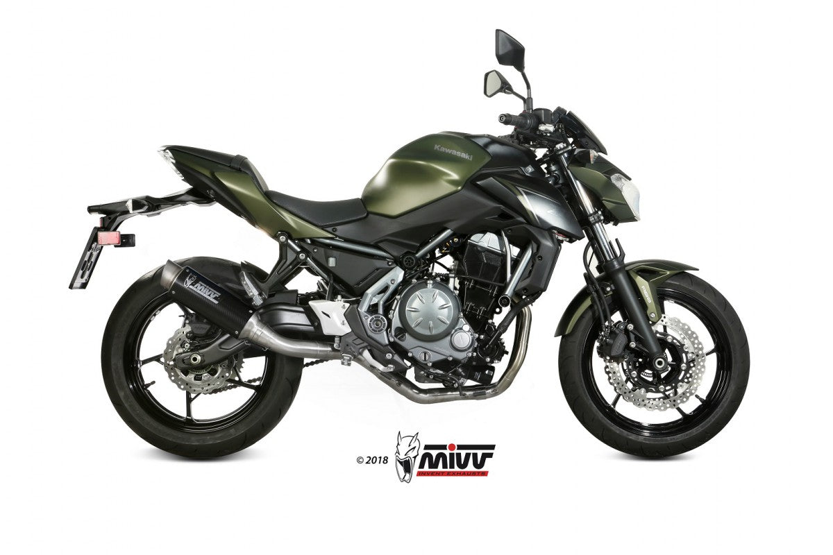 MIVV Kawasaki Z 650 (17-23) kompl 2x1 GP PRO carbon