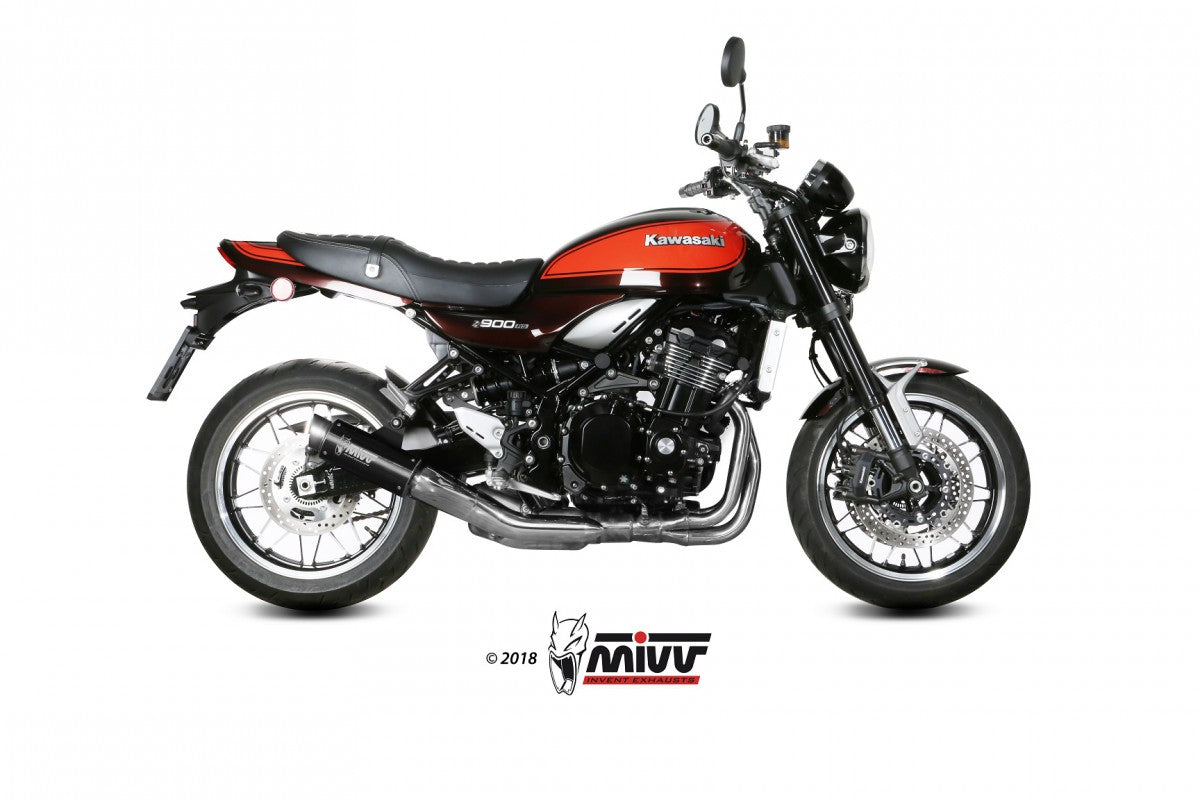 MIVV Kawasaki Z900 RS 18- GP PRO inox black