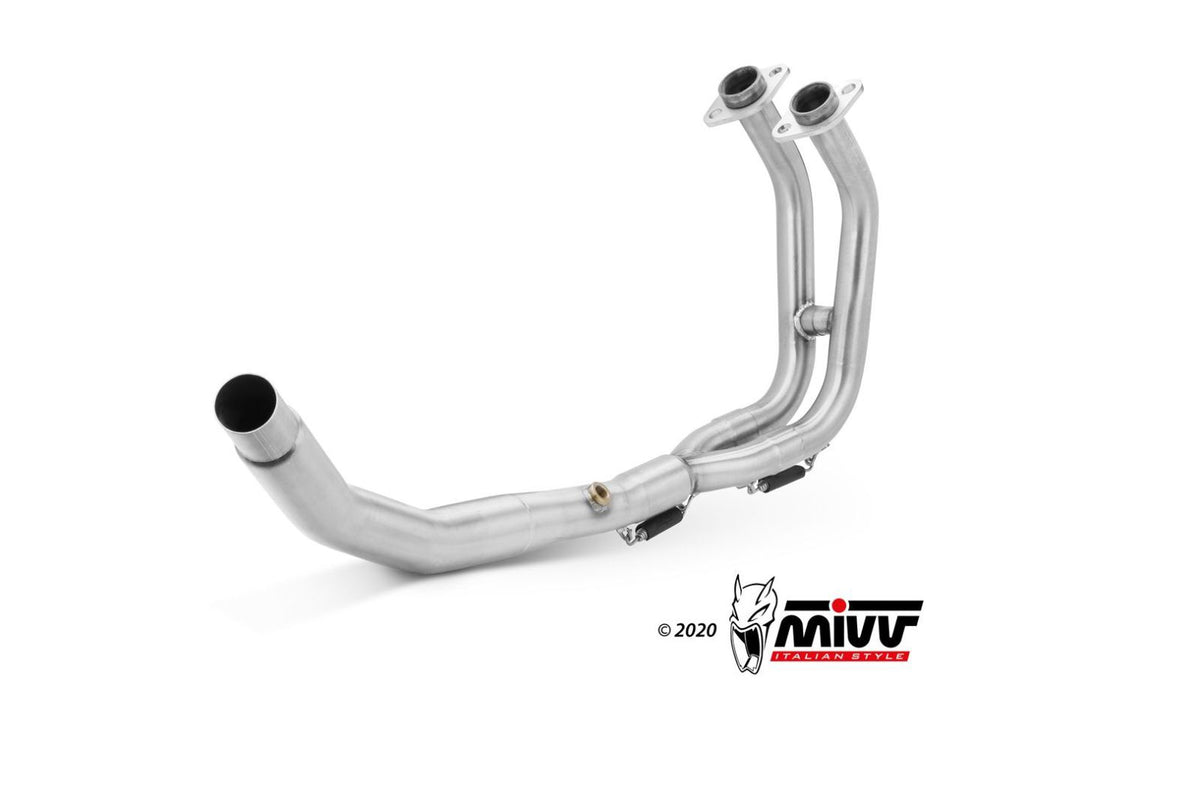 MIVV Link-pipe Kawasaki Z 400/Ninja 400 (18-) u/kat