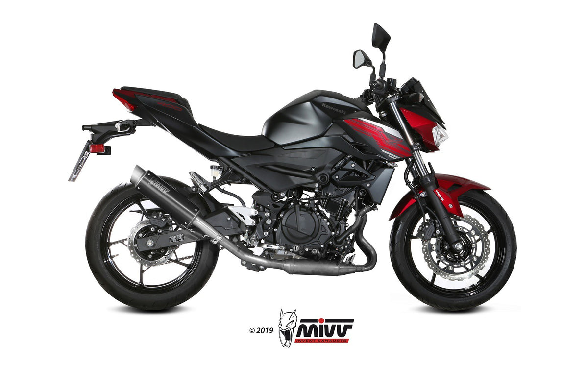 MIVV Kawasaki Z 400/Ninja 400 19- GP PRO steel black