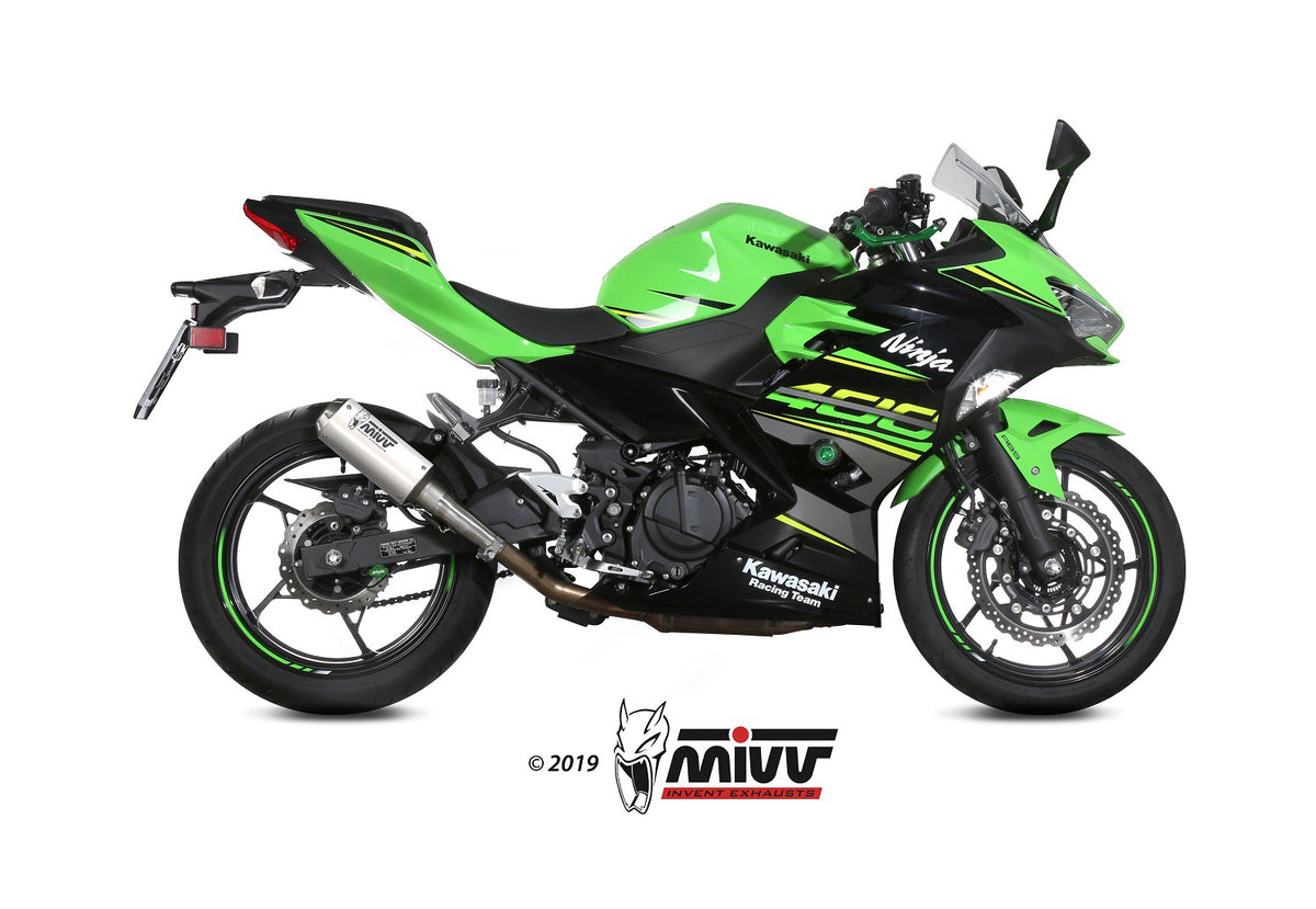 MIVV Kawasaki Z 400/Ninja 400 18- MK3 inox
