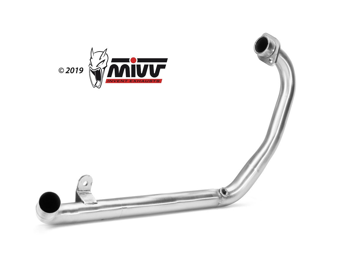 MIVV Kawasaki z/ninja 125 (19-24) Link-pipe No Kat
