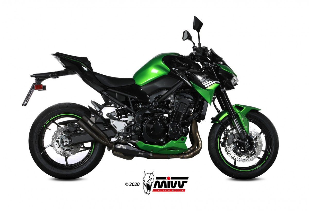 MIVV Kawasaki Z 900 20-24 double GUN steel black