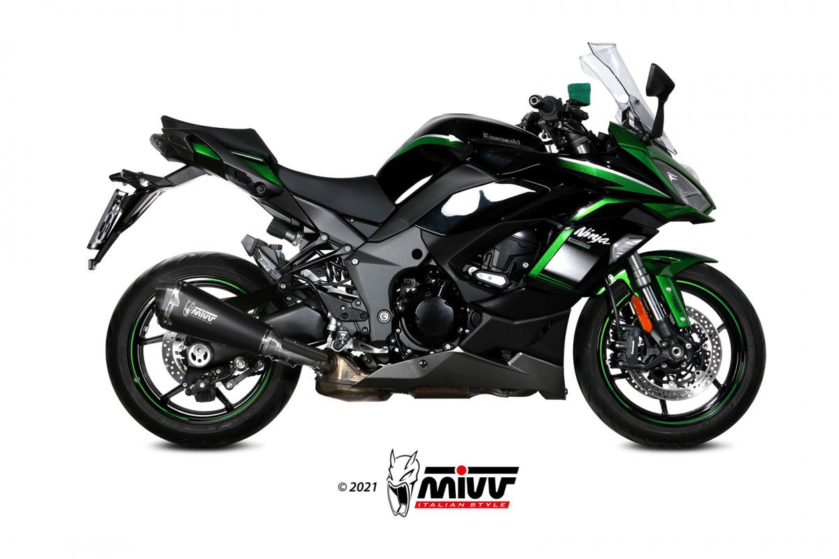MIVV Kawasaki ninja 1000 SX 20- delta race steel black