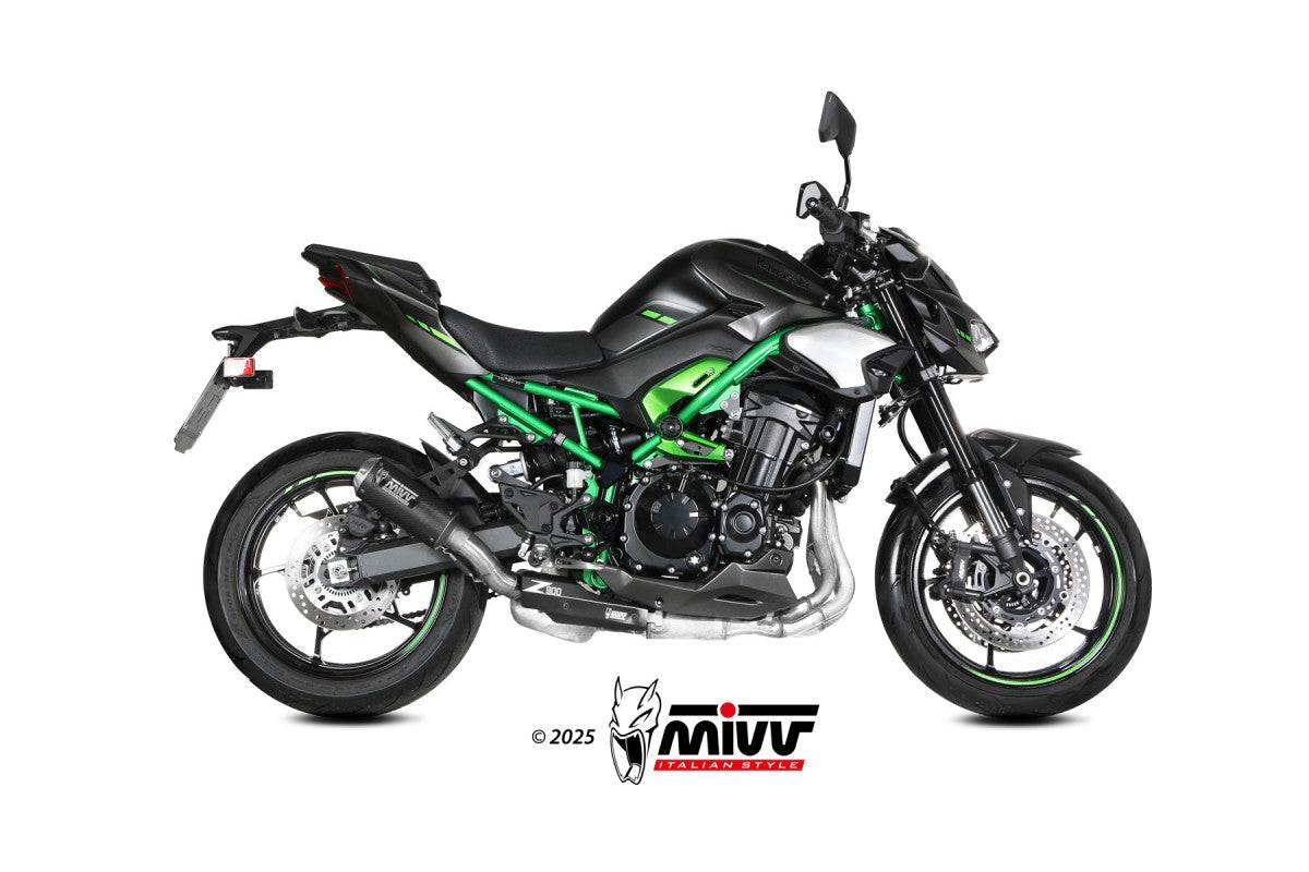 MIVV Kawasaki Z 900 25- slip-on MK3 carbon