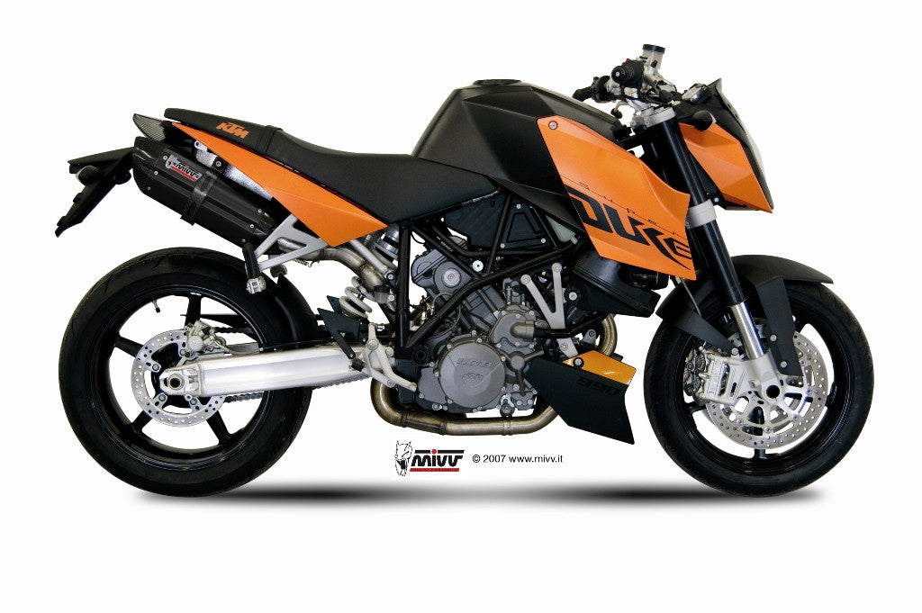 MIVV KTM 990 superduke 05- suono steel black