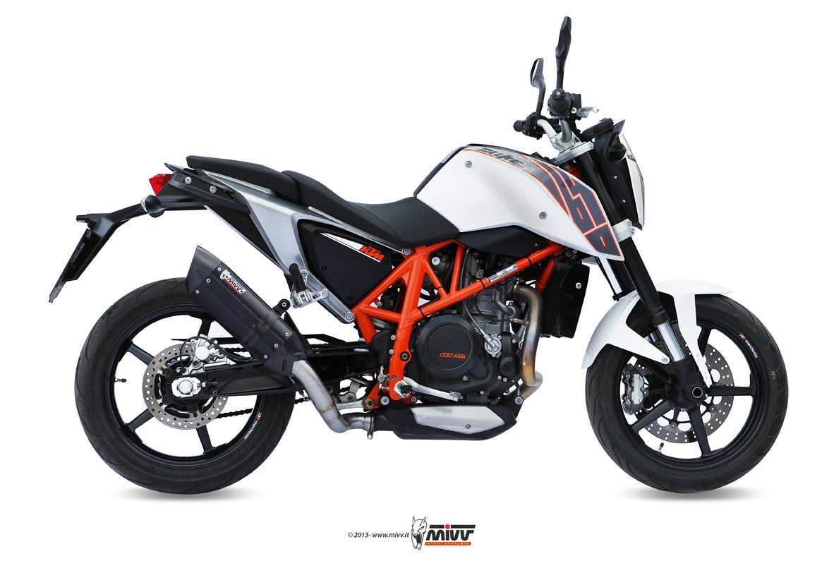 MIVV KTM 690 duke 12- suono steel black