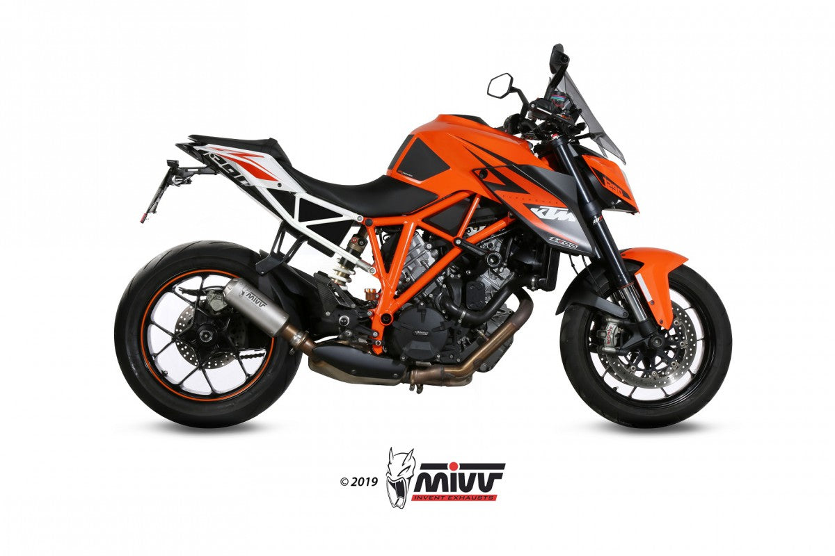 MIVV KTM 1290 superduke 14-19 MK3 inox