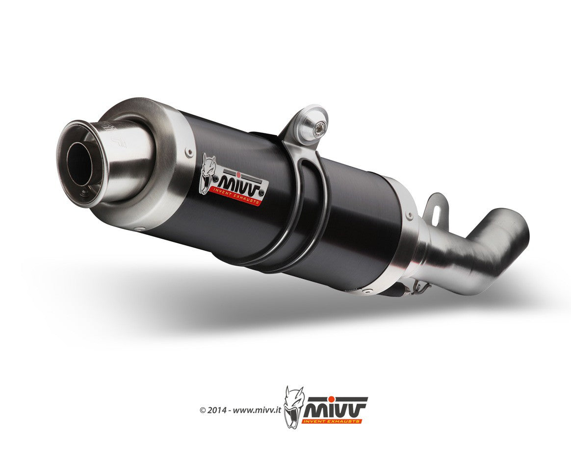 MIVV KTM RC 390 14- Kompl 1/1 GP steel black